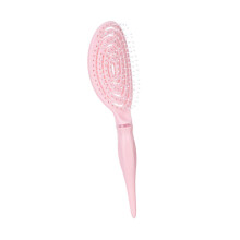 Detangling Hair Brush with Spiral Bristles, Ergonomic Vented Design for Gentle Knot Removal Wet or Dry