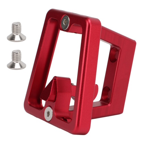 Aluminum Alloy Front Bicycle Bag Mount for Brompton Red 1