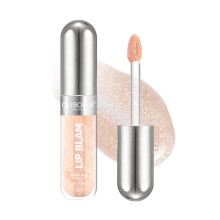 3in1 Lip Gloss Tinted Lip Balm and Oil with Glassy NonSticky Shine Moisturizing Hydration 0.12oz Shimmer