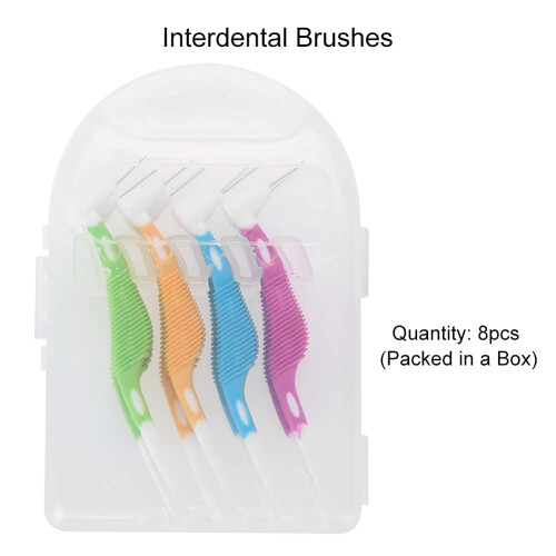 Interdental Brushes with Comfortable Bow Grip, Soft Disposable Tooth Picks for Precise Teeth Cleaning 2