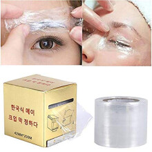 Permanent Eyebrow Wrap Film with SmudgeProof UltraThin Comfort Fit for Microblading Aftercare