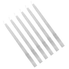 6pcs DoubleSided Stainless Steel Nail Files for Professional Manicure Pedicure Fingernails Toenails