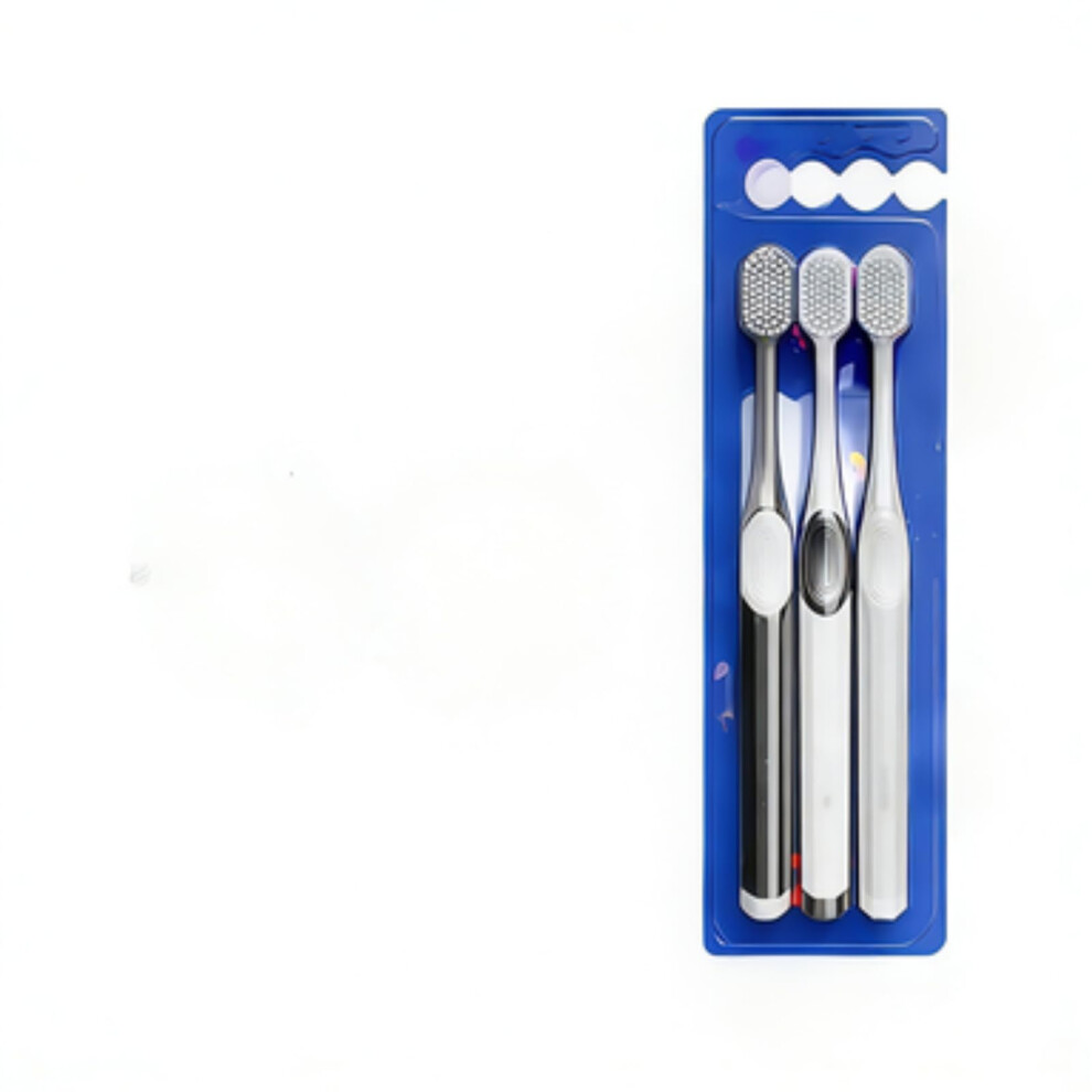 Soft Bristle Toothbrush for Sensitive Teeth and Gums, Wide Head Deep Cleaning, Gentle Gum Protection