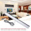Wired Sensor Bar with Stand for Nintendo Wii U Console, Precise Signal Accuracy, Easy TV Mounting 2