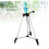 Adjustable Wig Stand Tripod with Tool Tray for Mannequin Head Styling and Display 3