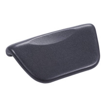 Bath Pillow with Suction Cups Ergonomic PU Leather Neck Support Luxury Spa Bathtub Cushion