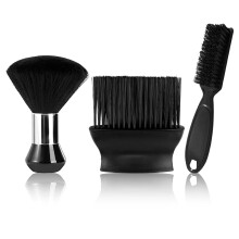 Barber Neck Duster Brush Set with Soft Bristles for Efficient Hair Removal and Salon Use