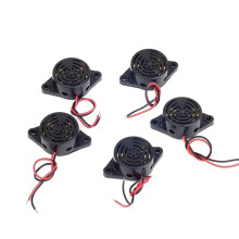 5PCS 12V Decibel Buzzer Alarm with Continuous Beep Alert for Industrial Warning