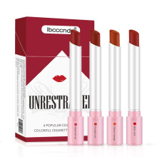 8 Pcs Dual Head Matte Lipstick and Lip Liner Set, Long Lasting Waterproof Moist Finish
