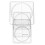 2Sets Transparente PVC -Schablonen Für Und Künstler 1