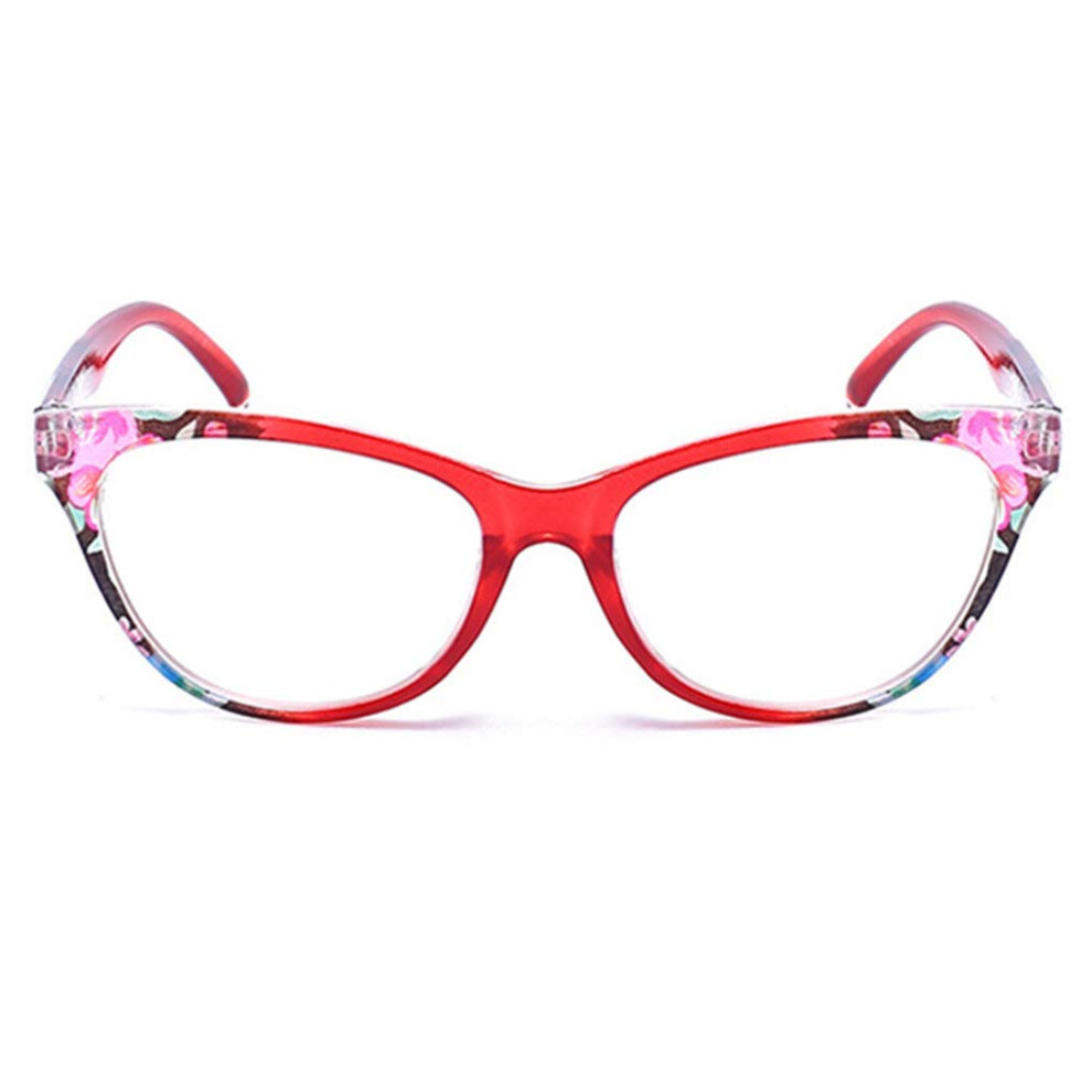 Unisex Fashion Reading Glasses with Spring Hinge Lightweight Comfortable Fit for Men and Women