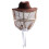 2Pcs Professional Beekeeping Hats Dark Brown Denim Adjustable Fit 11