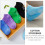 6Paires Coton Colorées Antidérapantes 4