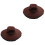 2Pcs Professional Beekeeping Hats Dark Brown Denim Adjustable Fit 4