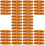 50Pièces Réflecteurs Avertisseurs Orange Portable Usage Extérieur 10