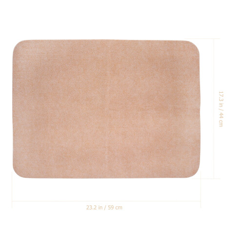 1Pièces Protection Sol Auto-Adhésive Beige Pour Mobilier Et 1