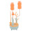 2Ensembles Brosses Silicone Pour Bouteilles Lait Café 1