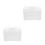 2Pcs Transparent Plastic Papers Container Portable Document Holder 8