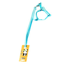 5Pcs Reflective Knitted Dog Leash And Puppy Harness For Walking