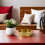 2Pcs Brass Ashtray Compact Round Ash Container for Home Office Use 6