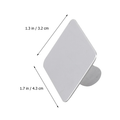 2Pcs Professional Nail Mixing Ring Palette for Manicure and Makeup Use 2