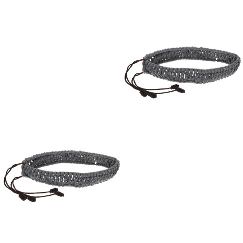 2Pièces Corde Décorative Textile Pour Tambour Usage Sécurisé 2