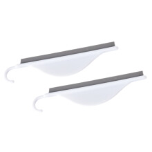 2 Pieces Silicone Wiper Car Window Squeegee Bathroom Cleaning