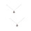2Pcs Silver Diffuser Locket Necklace Eco-Friendly Aromatherapy Pendant 7