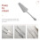 Wedding Party Cake Server Butter Divider Delicate Spatula 4