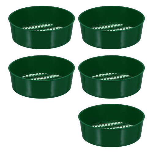 Plastic Mesh Sieve For Gardening Soil Screening 10Pcs Random Style