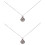 2Pcs Silver Diffuser Locket Necklace Eco-Friendly Aromatherapy Pendant 5