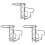 3Pcs Iron Wall-Mounted Motorcycle and Coat Storage 2