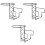 3Pcs Iron Wall-Mounted Motorcycle and Coat Storage 3