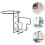 3Pcs Iron Wall-Mounted Motorcycle and Coat Storage 11