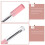 3Pcs Multi-Use Clear Eyebrow Gel Natural Look Brow Enhancer for Makeup 9