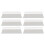 18Pcs Plastic Shoe Display Shelves Clear Floating Wall Rack 2