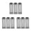 9Pcs Durable Stainless Steel Aquarium Filter Screen Intake Guard Black 7