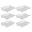 18Pcs Plastic Shoe Display Shelves Clear Floating Wall Rack 1