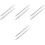 8Pcs Iron Door Spindle Bar Replacement Spare for Old Style Door Knobs 5