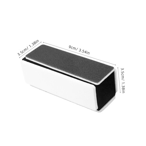 18Pcs Four-Sided Grey Nail Sanding Blocks Soft Sponge Nail Care Tool 1