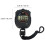 3Pcs Practical Black ABS Game Timer Electronic Stopwatch for Match 3