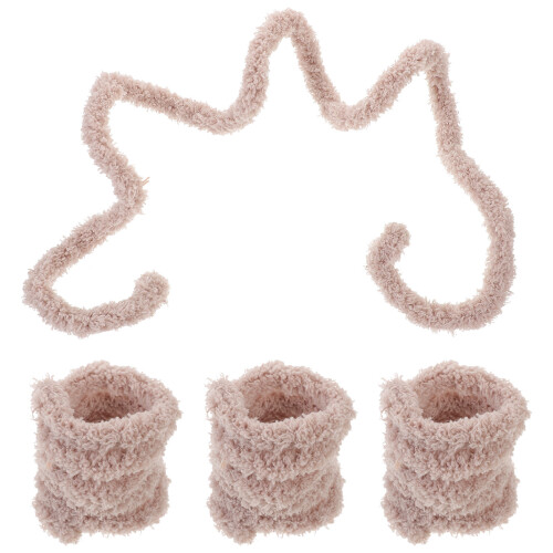 16Pcs Bendable Plush Twisting Sticks DIY Craft Making Chenille Stems 2