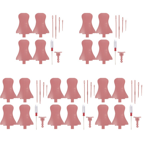 5Sets Lightweight Knitting Tools Set Multi Material for Hand Machine 2