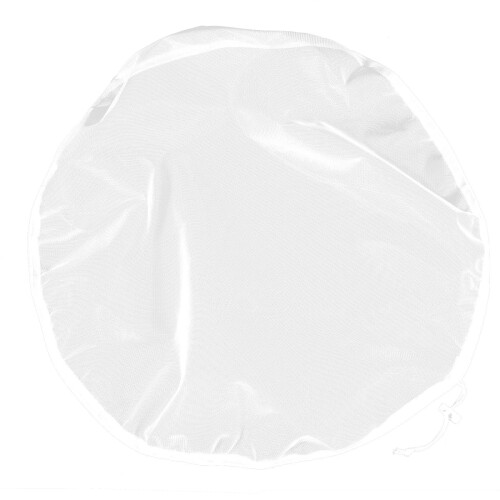 3Pcs Durable White Polyester Rain Net Covers for Garden Water Buckets