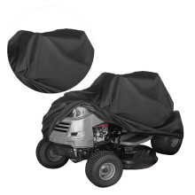 Black Waterproof Grass Machine Cover Durable Outdoor Protector