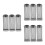 9Pcs Durable Stainless Steel Aquarium Filter Screen Intake Guard Black 5