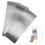 3Pcs Silver Stainless Steel Cake Scrapers Butter Comb Decorating Tools 10
