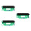 3Pcs Easy Install Green Toner Cartridge Office Printer Refill Kit 5