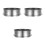 3Pcs Stainless Steel Fine Mesh Strainer for Pottery Ceramic 8
