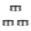 3Pcs Stainless Steel Fine Mesh Strainer for Pottery Ceramic 7